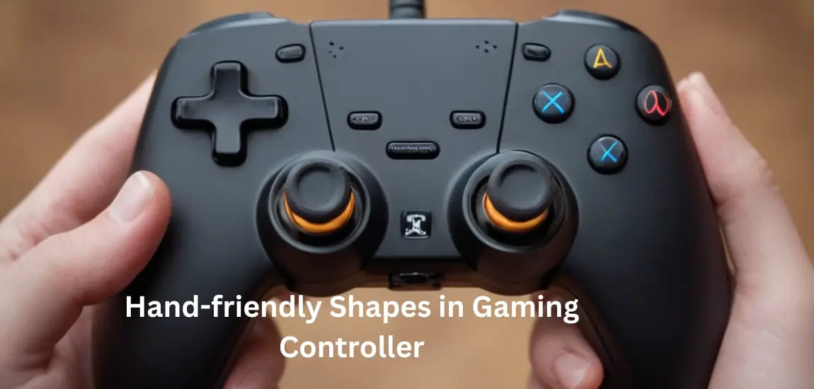 Hand friendly gaming Controller
