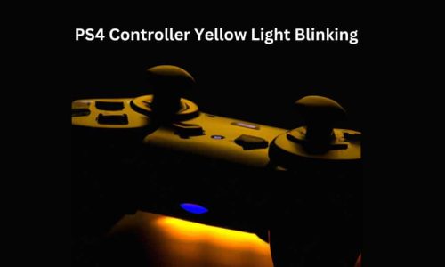 PS4 Controller Yellow Light Blinking